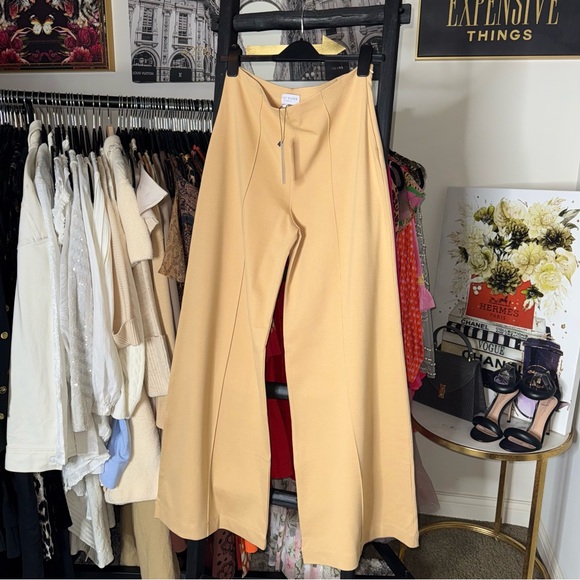 RIPLEY RADER Ponte Knit Wide Leg Pant in Wheat Womens XL New NWT - Picture 3 of 12